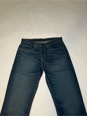 Levi's Men's Dark Wash Classic Straight Leg Jeans